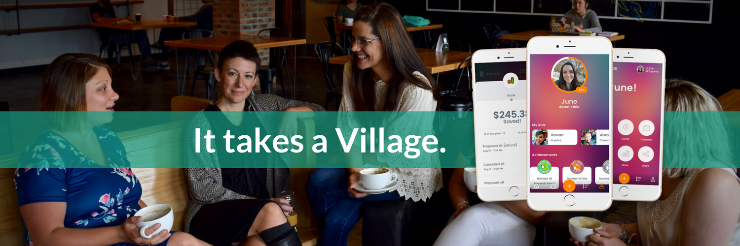 Komae Babysitting Co-op App banner