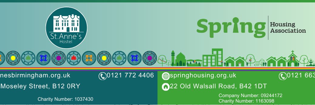 Spring Housing Association banner