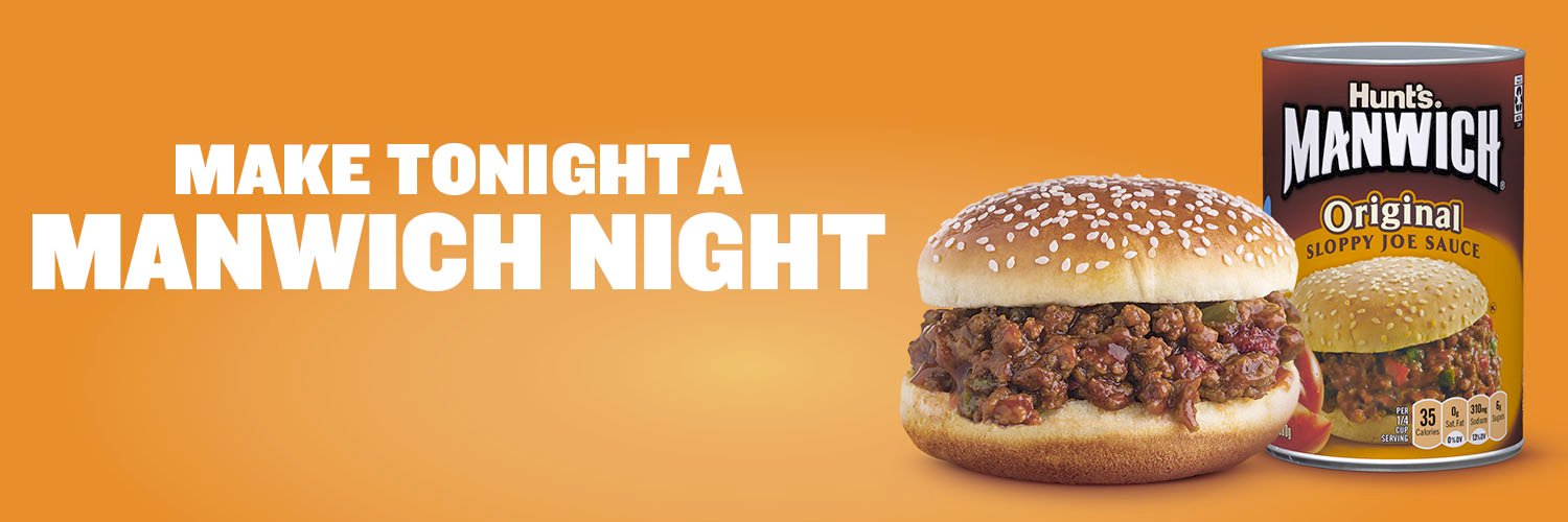 Manwich banner