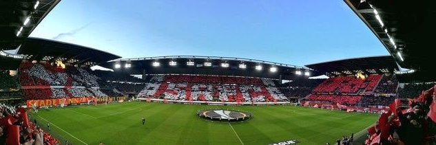 V's banner