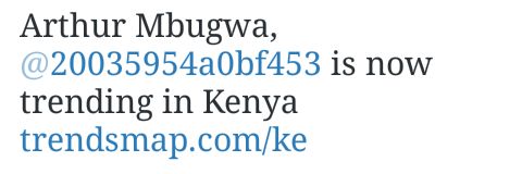 Arthur Mbugwa banner