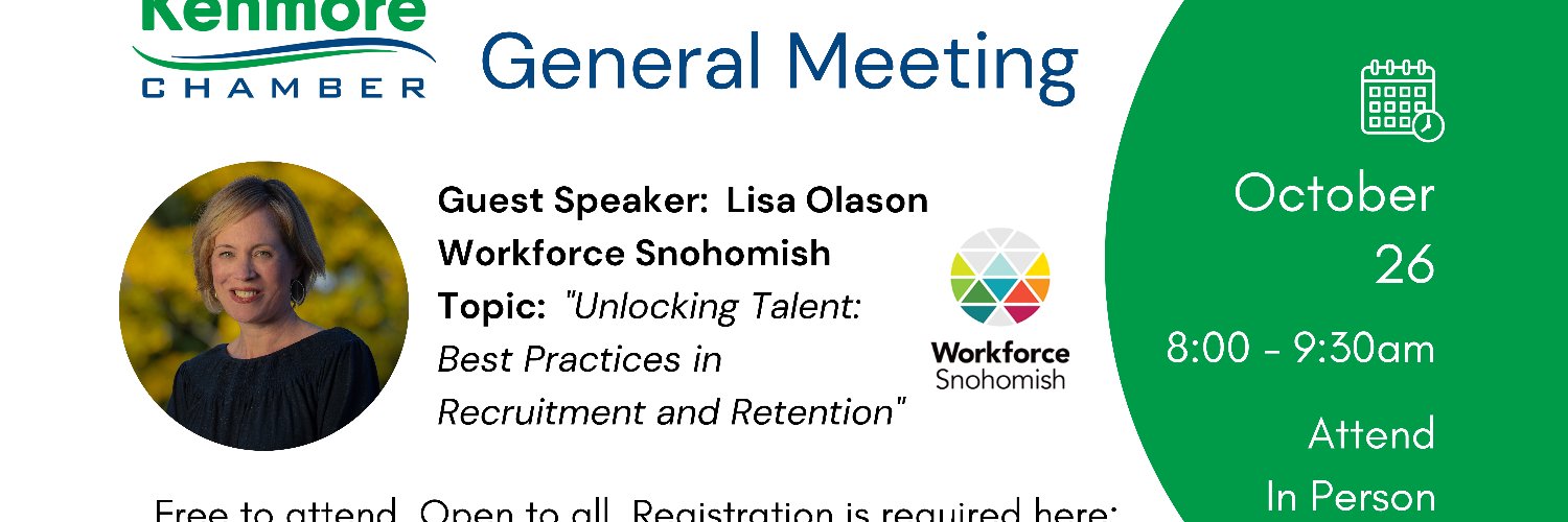 Bothell Kenmore Chamber of Commerce banner