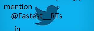 Fastest Retweets banner