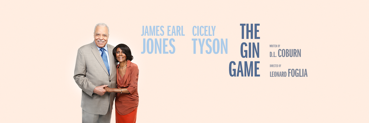 The Gin Game on Bway banner