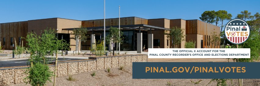 Pinal VOTES banner