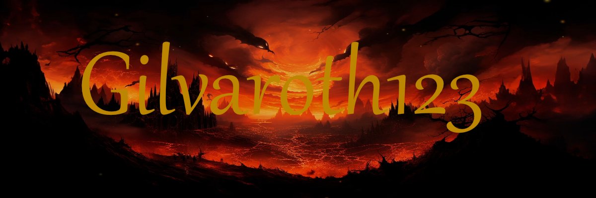 GilvarothGaming's profile banner image