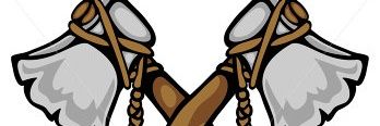 V banner