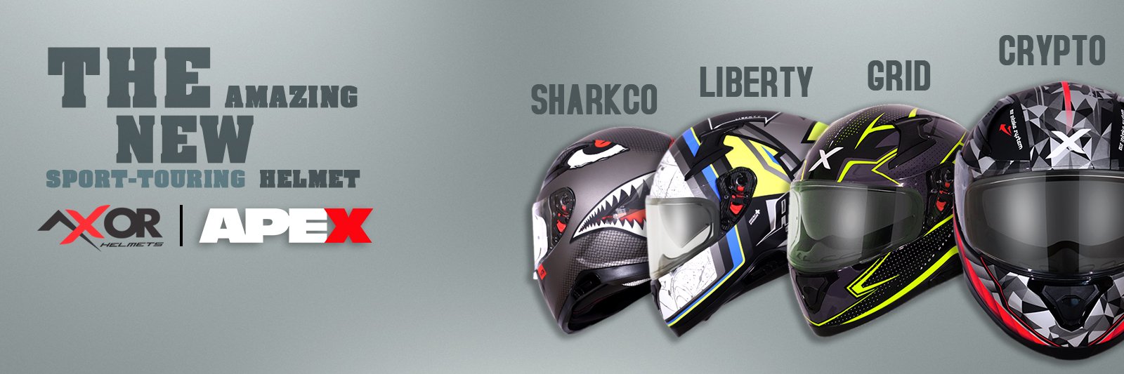 Axor Helmets banner