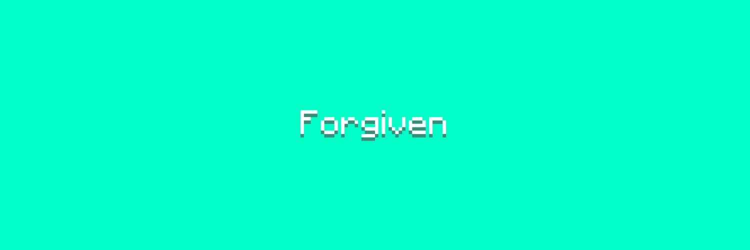 Forgiven banner