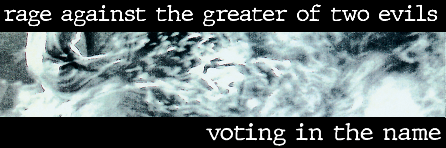 voting in the name banner