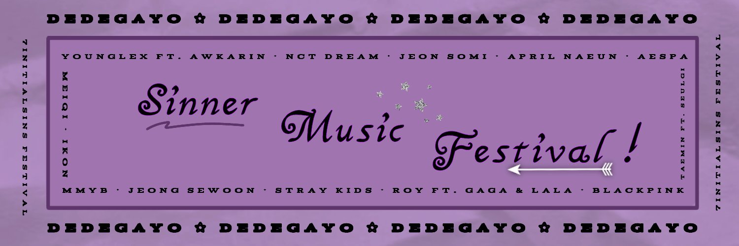 dedefestival's profile banner image