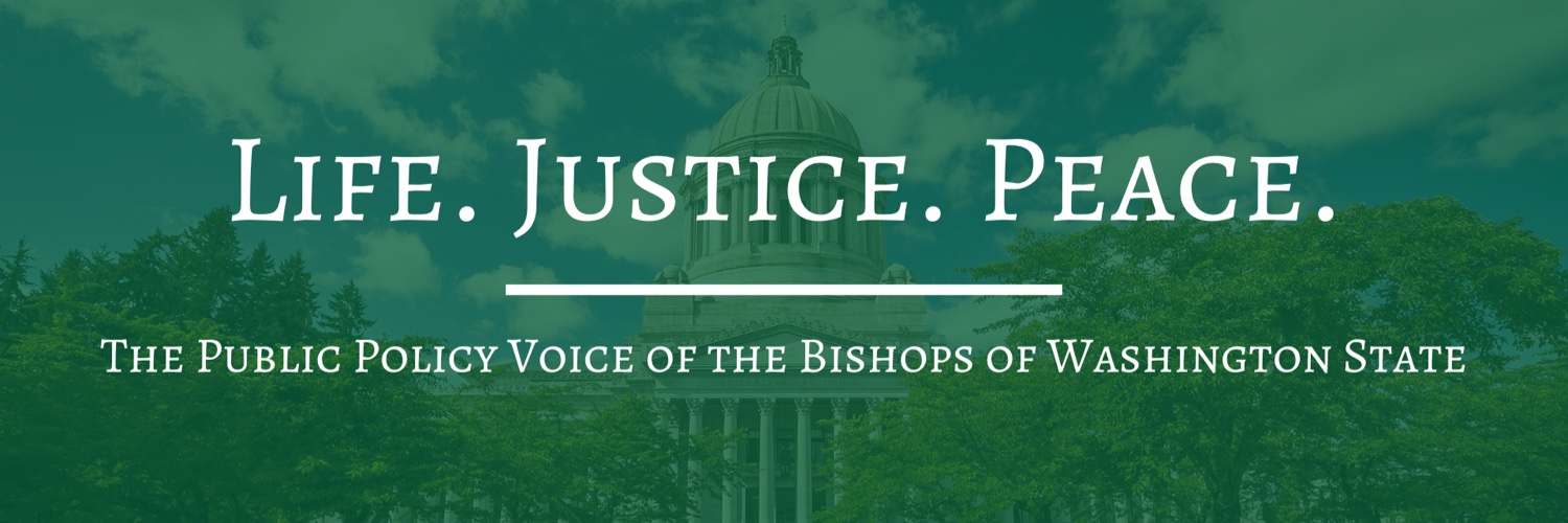 Washington State Catholic Conference (WSCC)'s banner