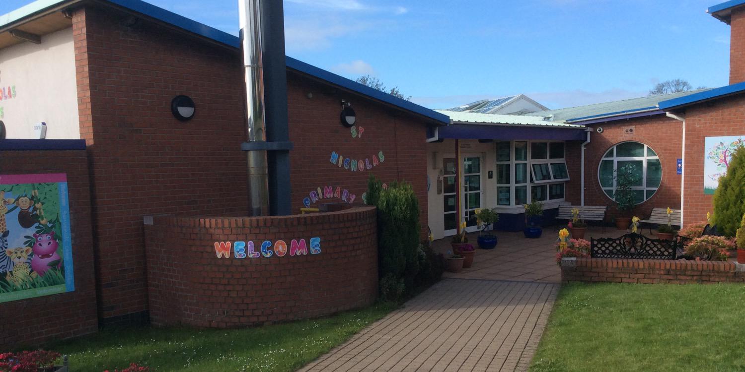 St. Nicholas' PS banner