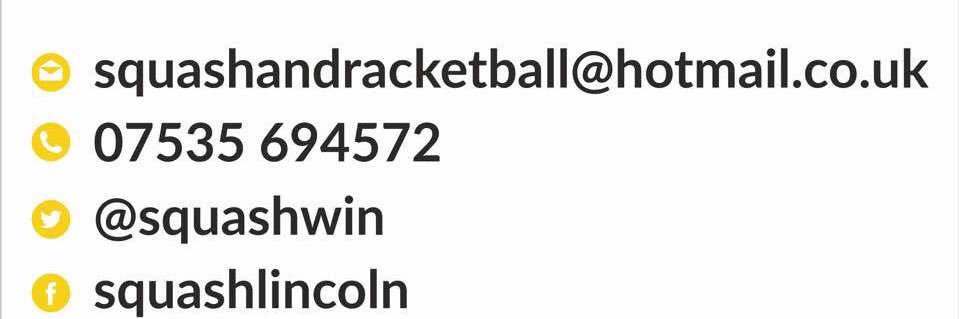 WIN Squash coaching banner