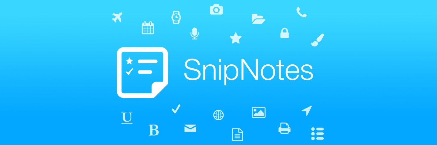 SnipNotes DE banner