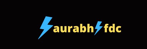 Saurabh Sharma 🌩️ banner