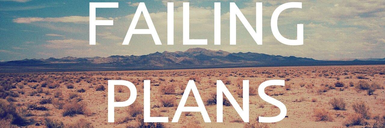 Failing Plans banner