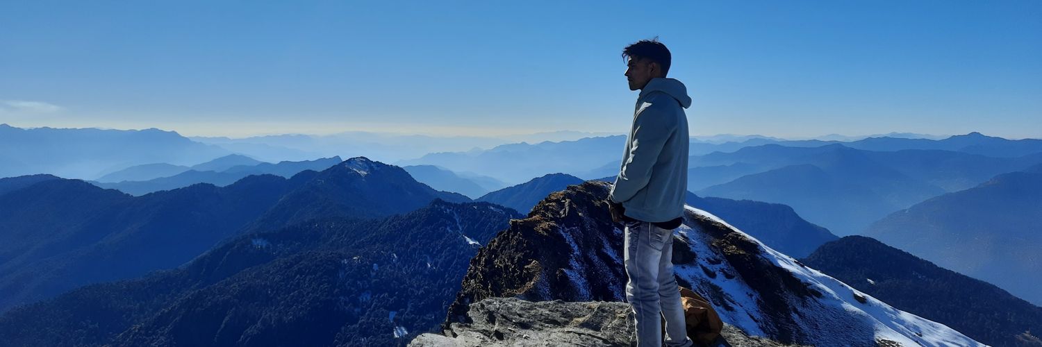 aashankV's profile banner image