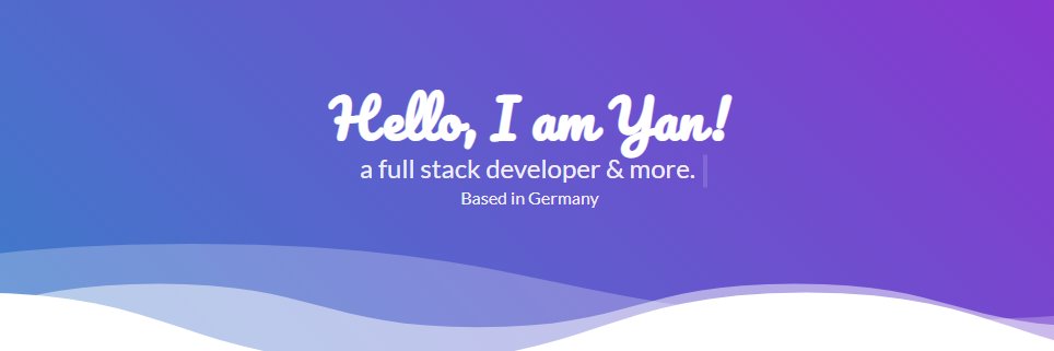 Yan.Dev banner