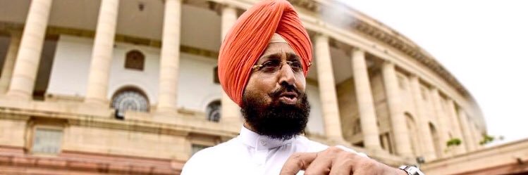 Partap Singh Bajwa's banner