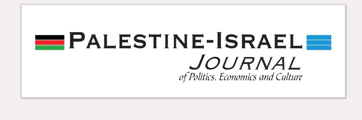 Palestine Israel Journal banner
