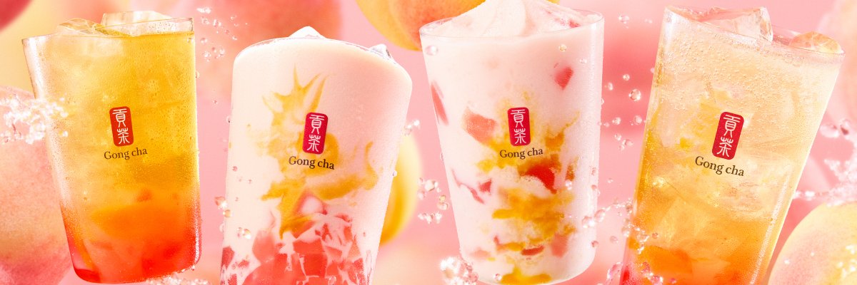 Gong cha（貢茶 / ゴンチャ）'s banner