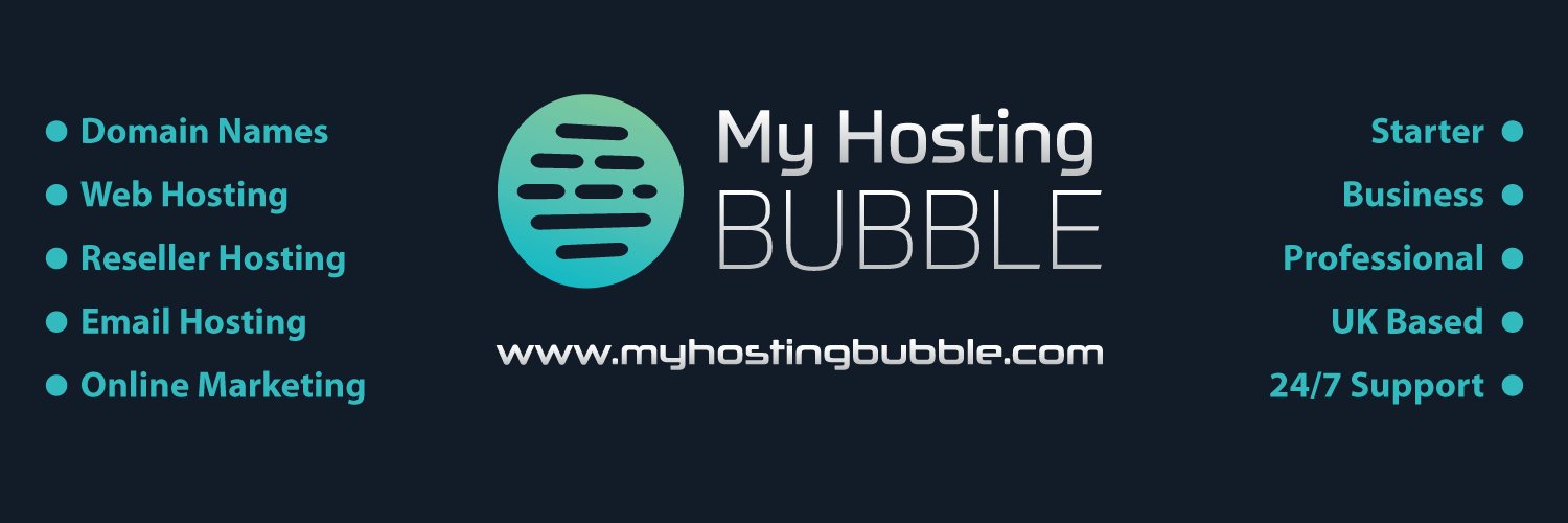 myhostingbubble's profile banner image