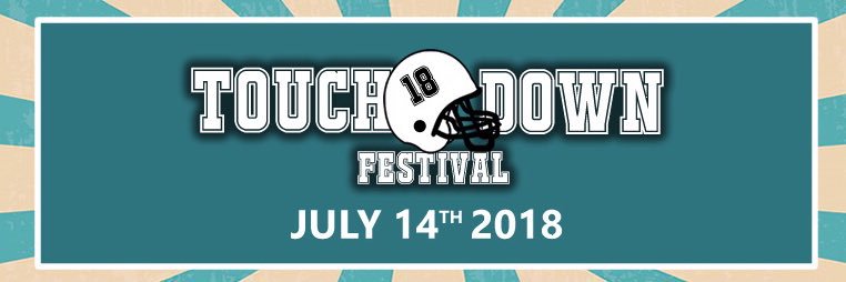 Touch Down Festival banner