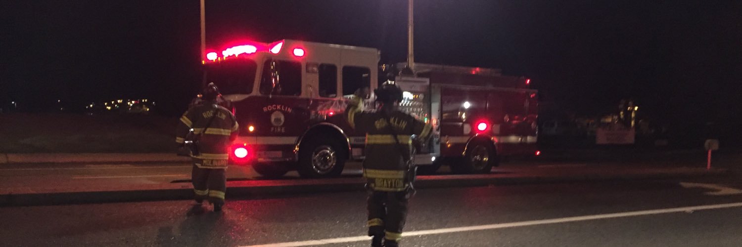 Rocklin Firefighters banner