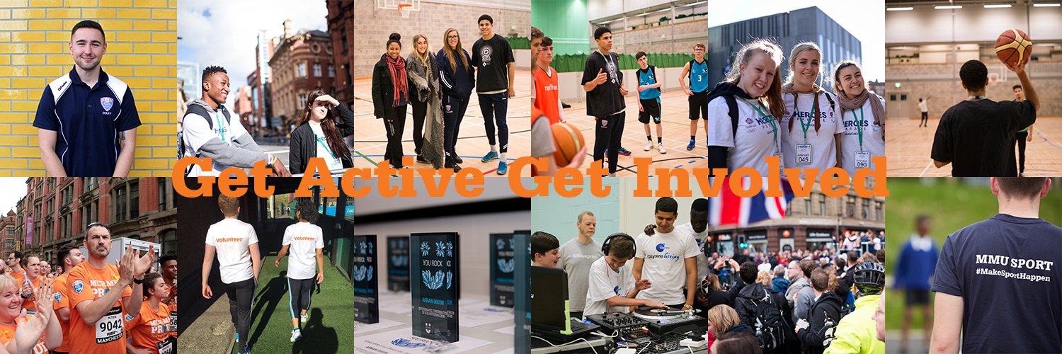 MMU Sport Volunteering banner