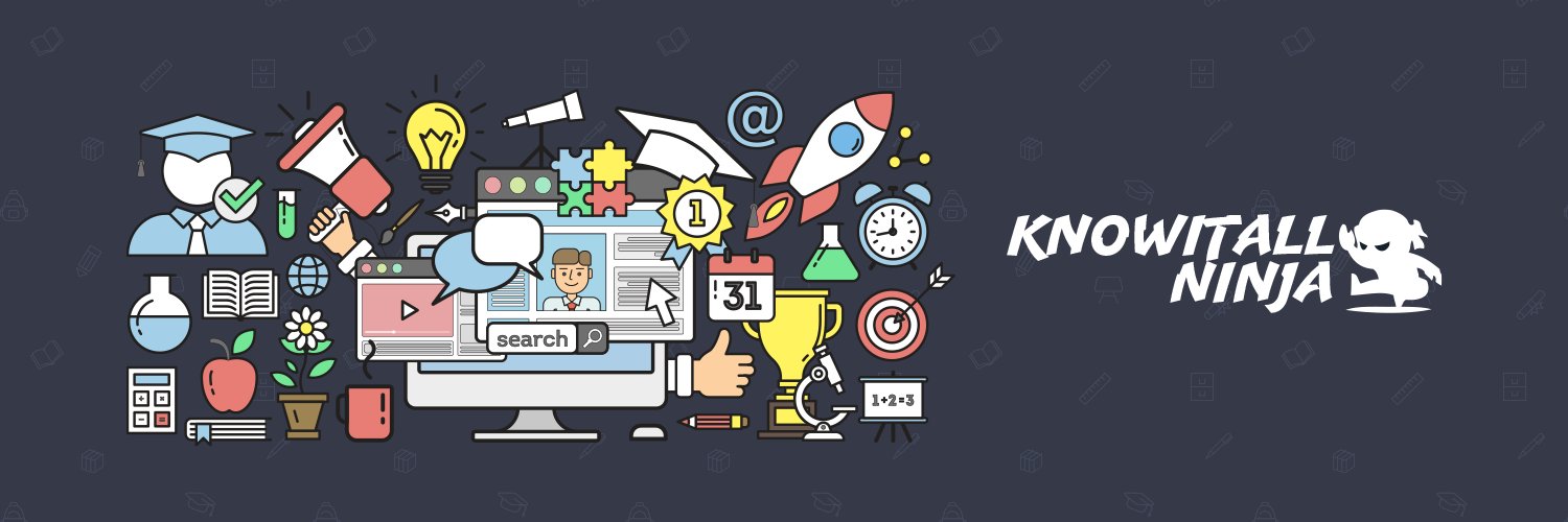 KnowAllNinja's profile banner image