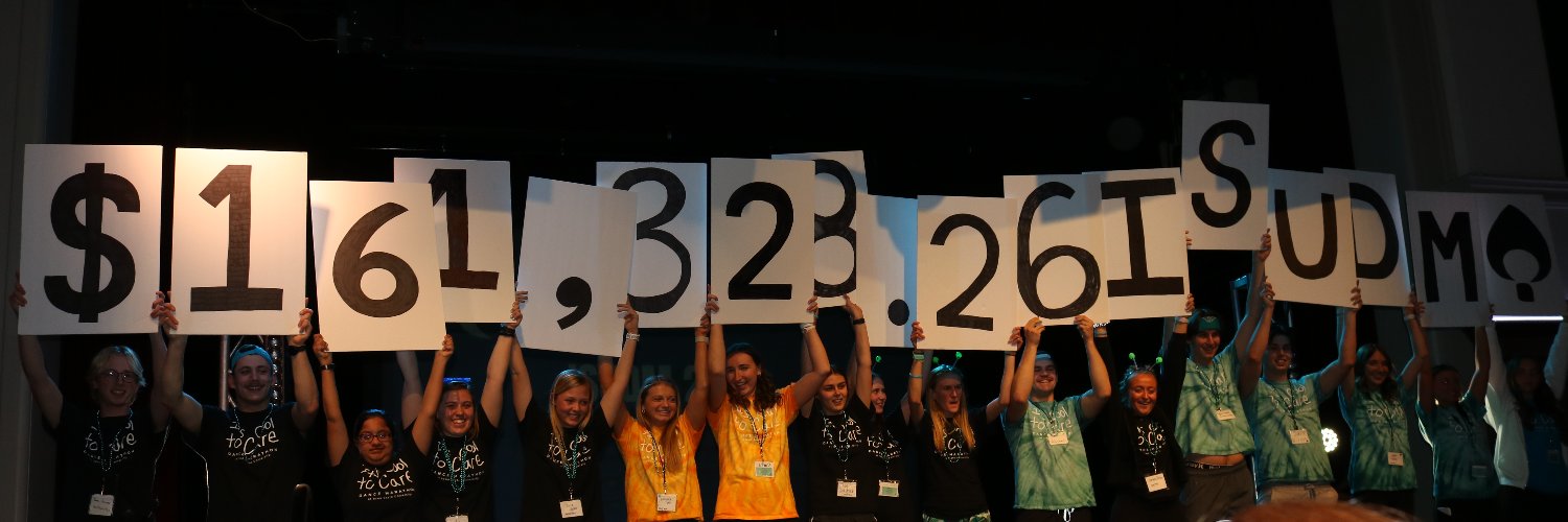 Iowa State University Dance Marathon banner
