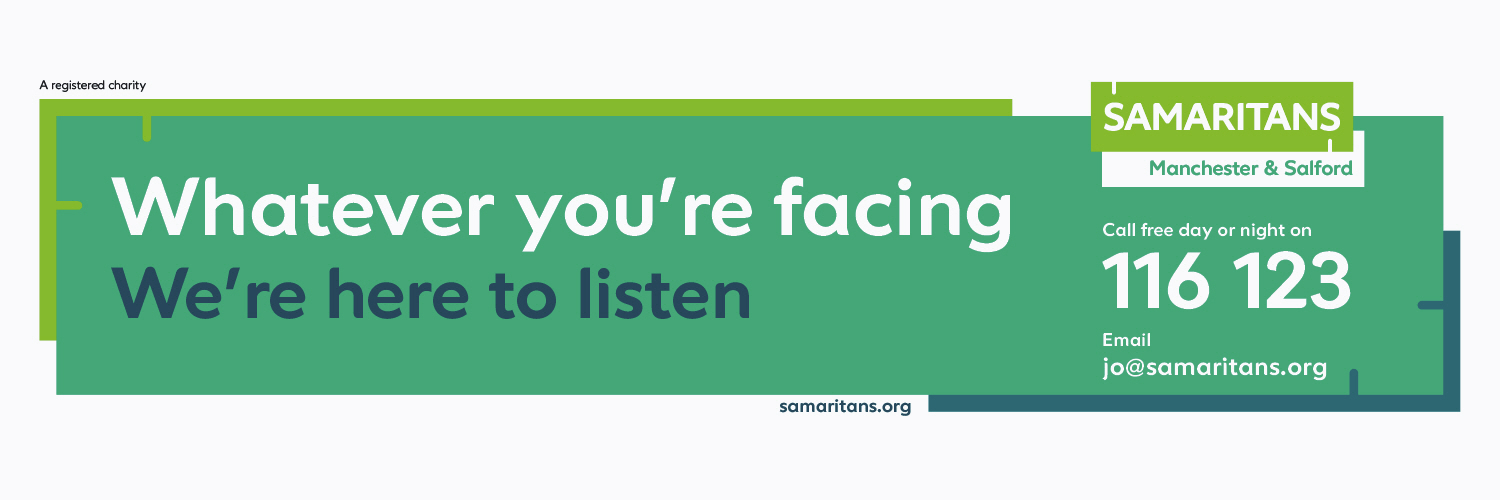 Manchester Samaritans banner
