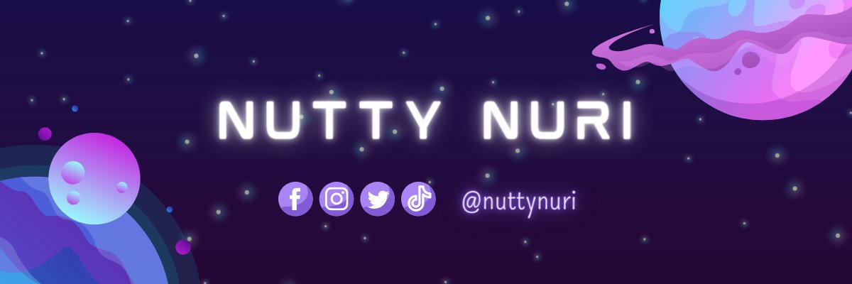 Nutty 🛸˚⋆˙ banner