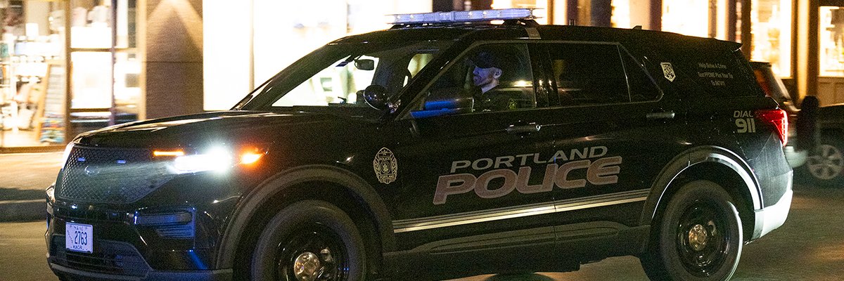 Portland (ME) Police banner