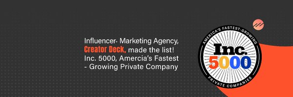 CreatorDeck Profile Banner