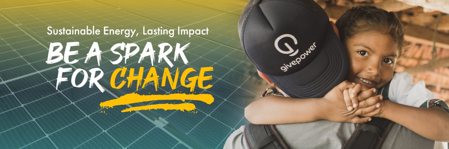 GivePower Foundation banner