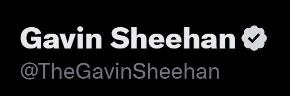 Gavin Sheehan banner