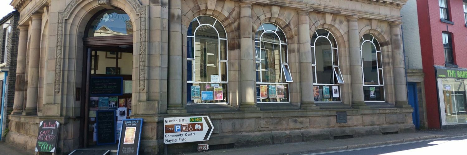 The Bank Arts Centre Eye banner