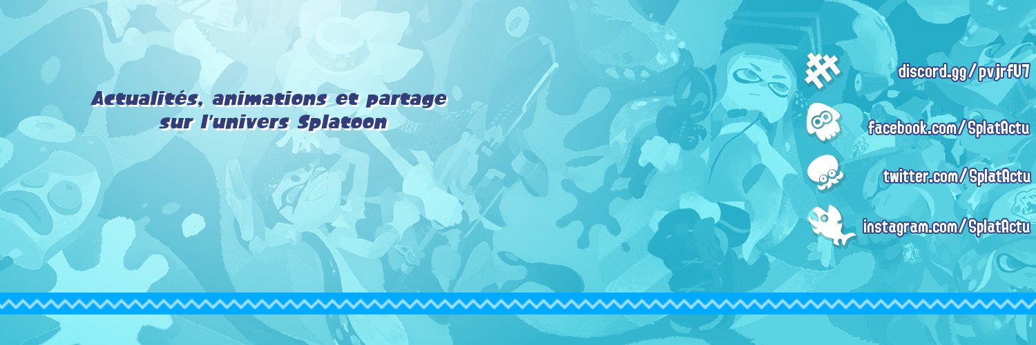 SplatActu - Splatoon 🇫🇷 banner