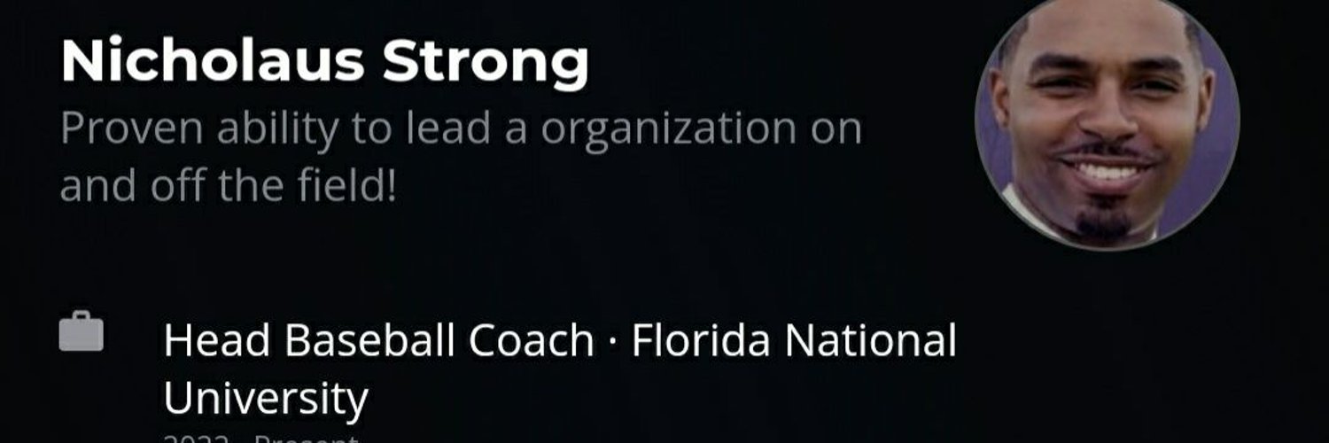 Nick Strong Profile Banner