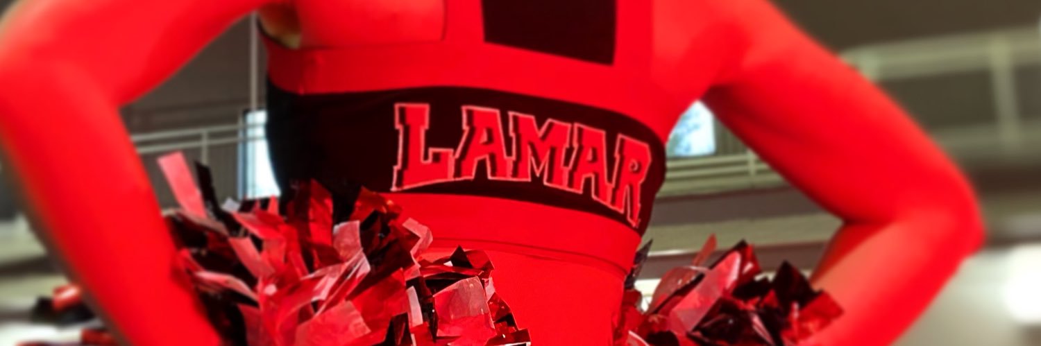 Lamar University Cheerleading banner