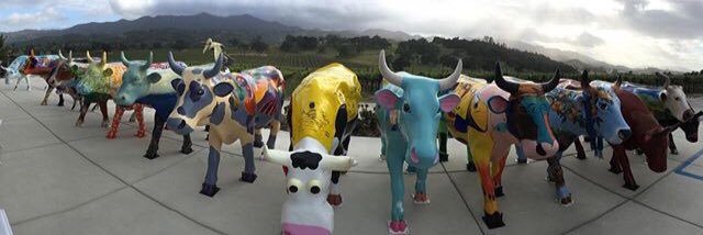 Cow Parade SLO banner