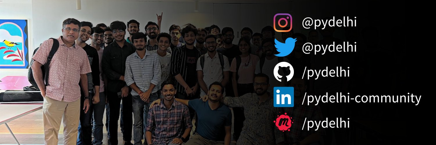 PyDelhi banner