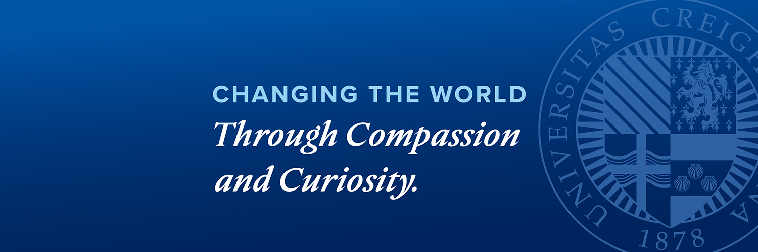 Rev. Daniel S. Hendrickson, SJ, PhD's banner