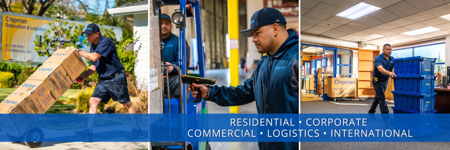 Chipman Relocation & Logistics banner