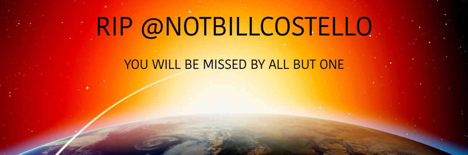 Fake Bill Costello banner