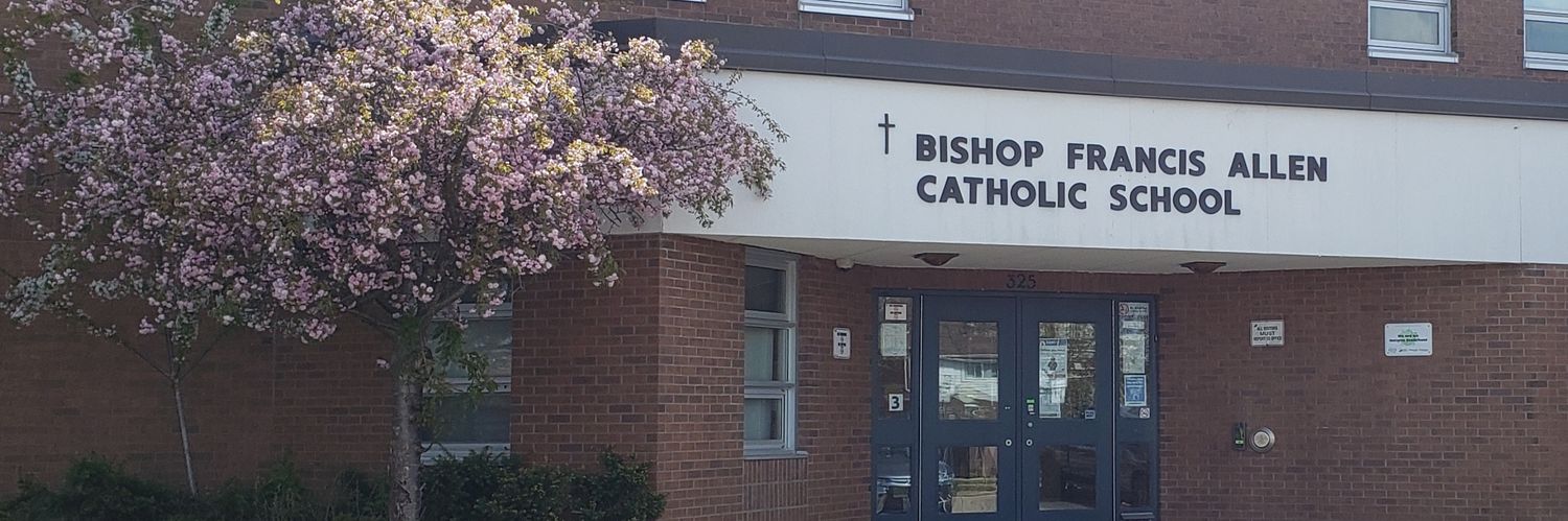 Bishop Francis Allen DPCDSB banner