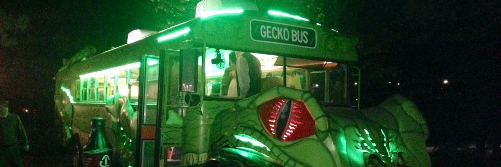 Gecko Bus banner