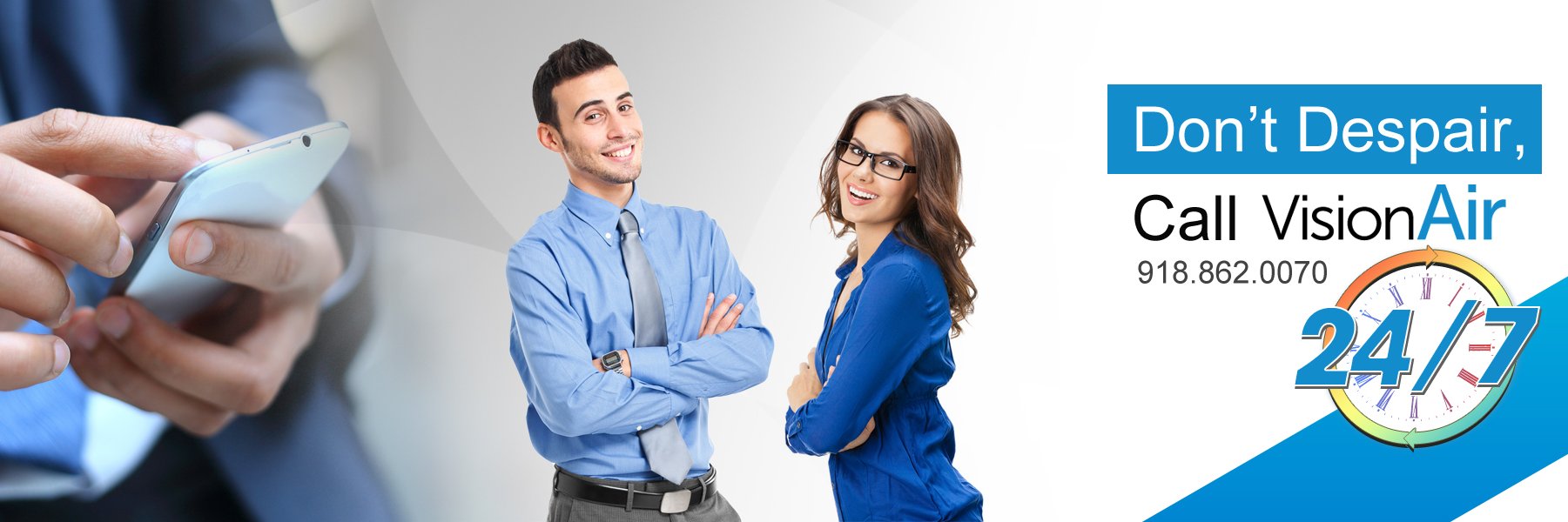 VisionAirHVAC's profile banner image